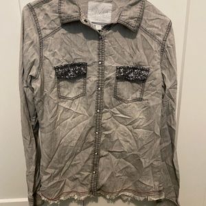 Button up western shirt